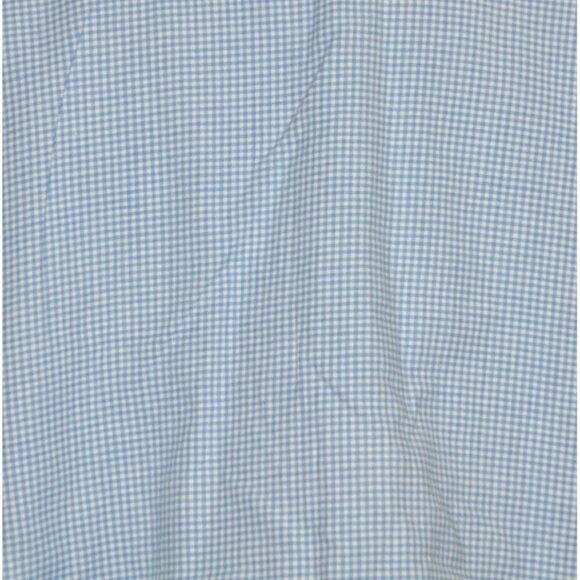 Maggie & Max Women's Blue Gingham Floral Embroidered Button Front Top 2X Granny - Picture 7 of 9